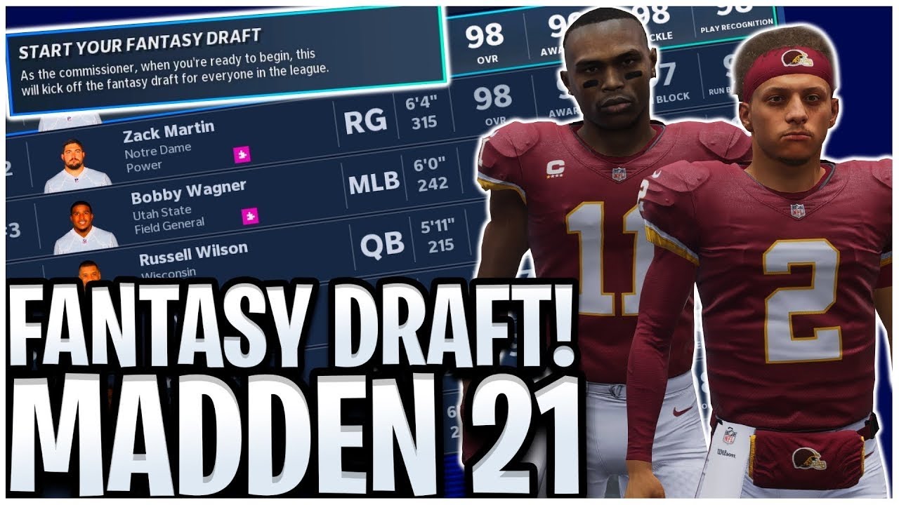 Madden NFL 21 Franchise series #1 the draft