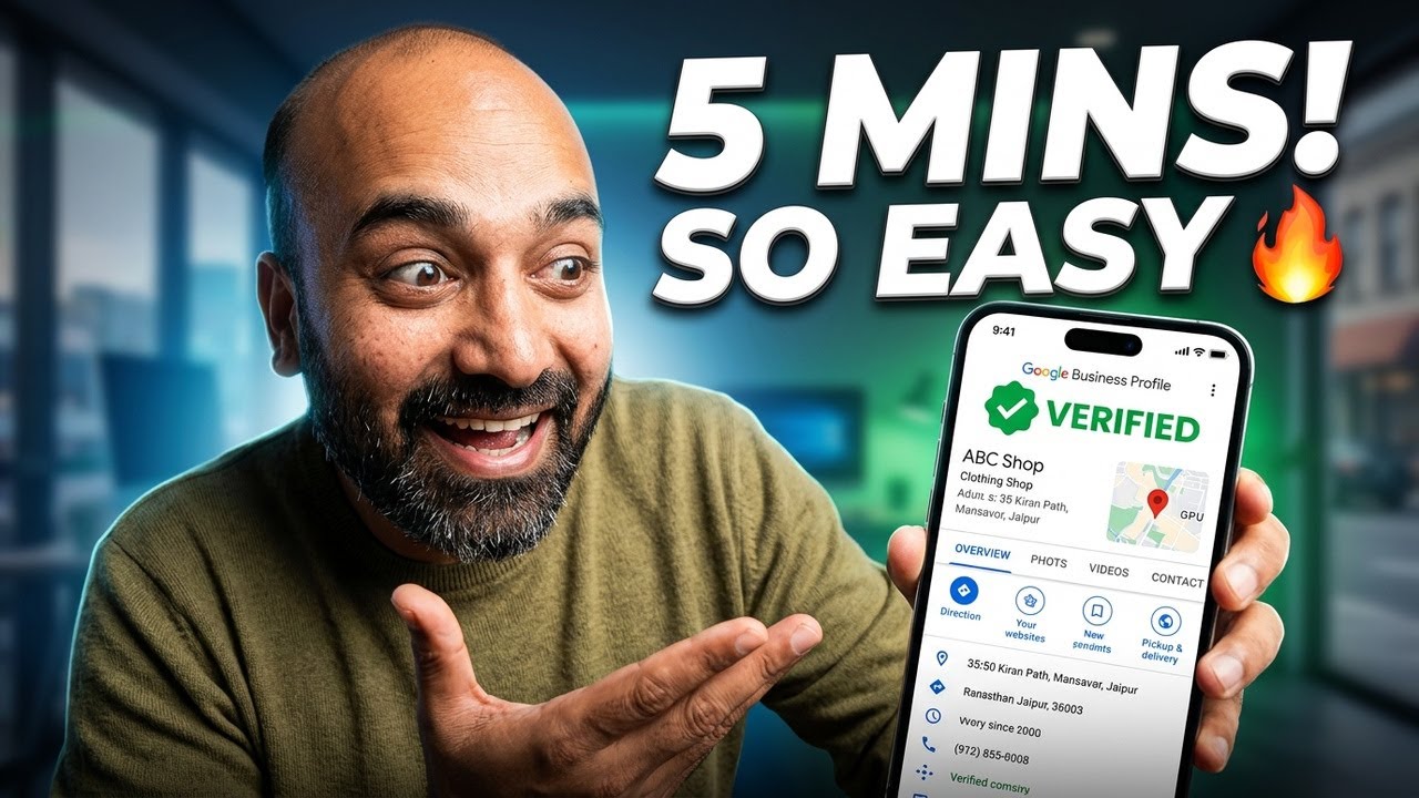 How to Setup Google My Business Profile Using Mobile in 10 Minutes #googlemybusiness