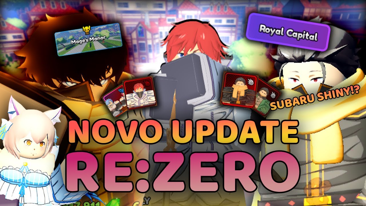 PEGUEI O SUBARU SHINY!? NOVO UPDATE DE RE:ZERO NO ANIME LAST STAND!