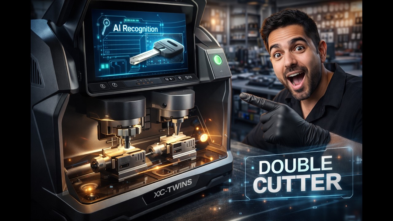 New Xhorse XCMT01GL Condor XC-TWINS Review | AI Key Recognition & Double Cutter Unboxing