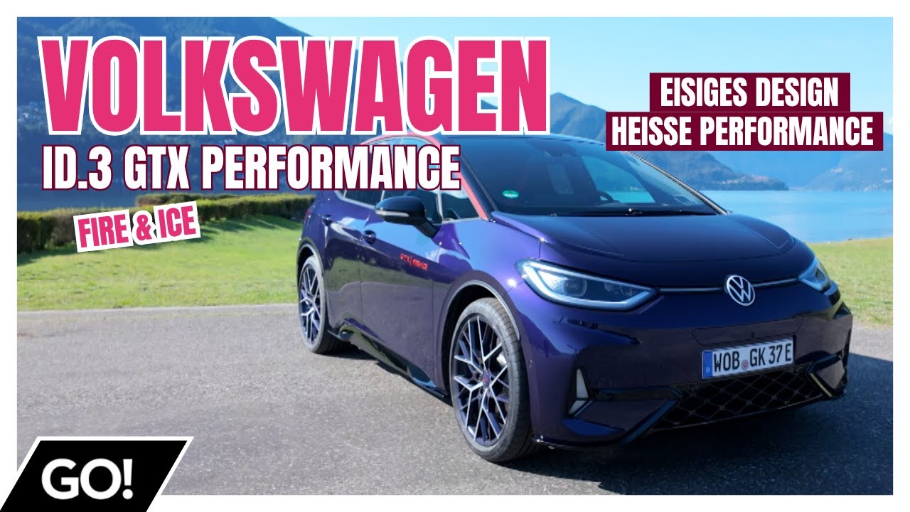 VW ID.3 GTX Fire & Ice! Das sportlichste ID.3-Modell im Check!