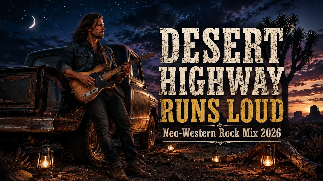 Why the Desert Highway Runs Loud | American Road Rock for Long Drives and Wild Hearts