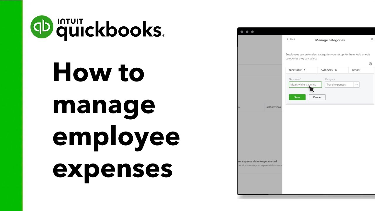How to manage your employee expenses in QuickBooks Online Advanced