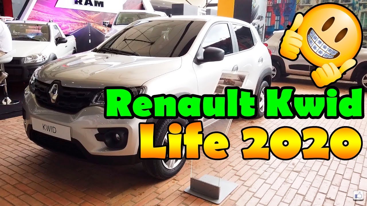 Renault Kwid Life 2020 Colombia INTERIOR Y EXTERIOR