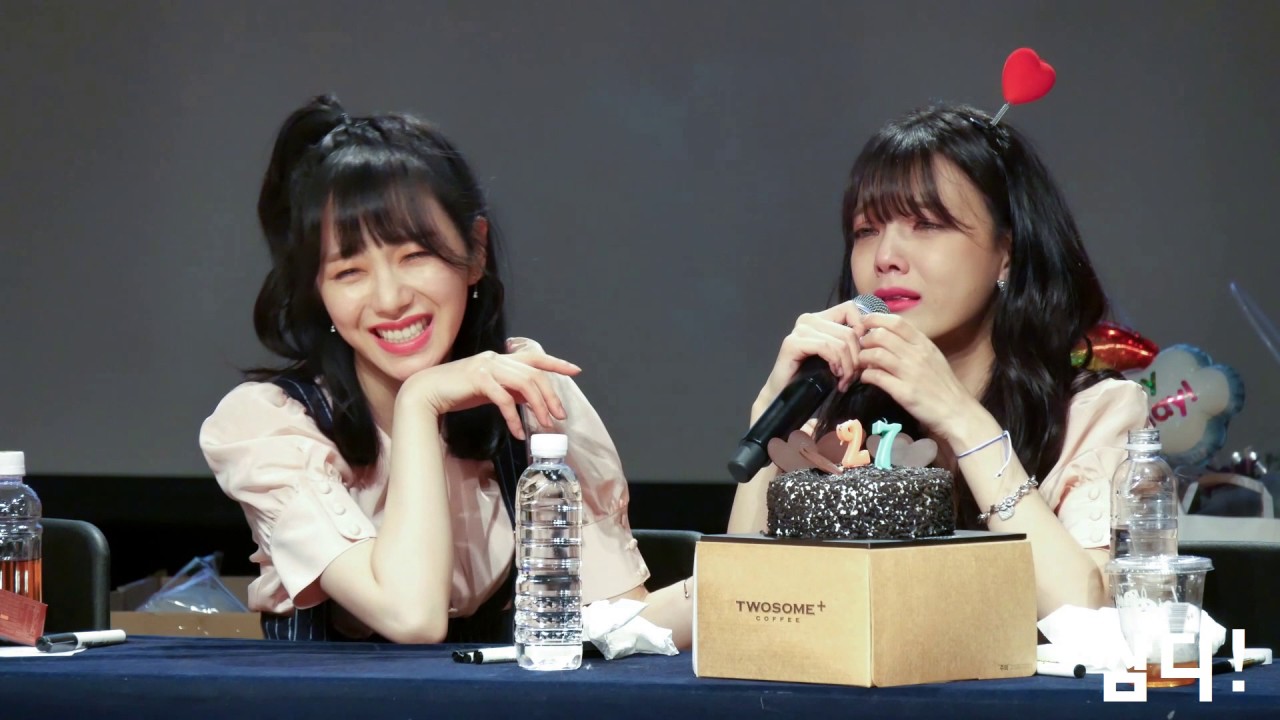 AOA 지민 어렸을 적 꿈꾸던 생일 파티