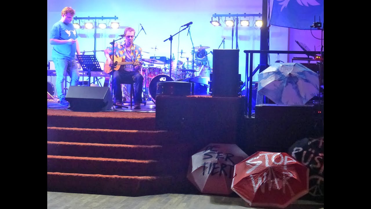 Rock für den Frieden 2.3.24 Malchin Pöbelgoethe 