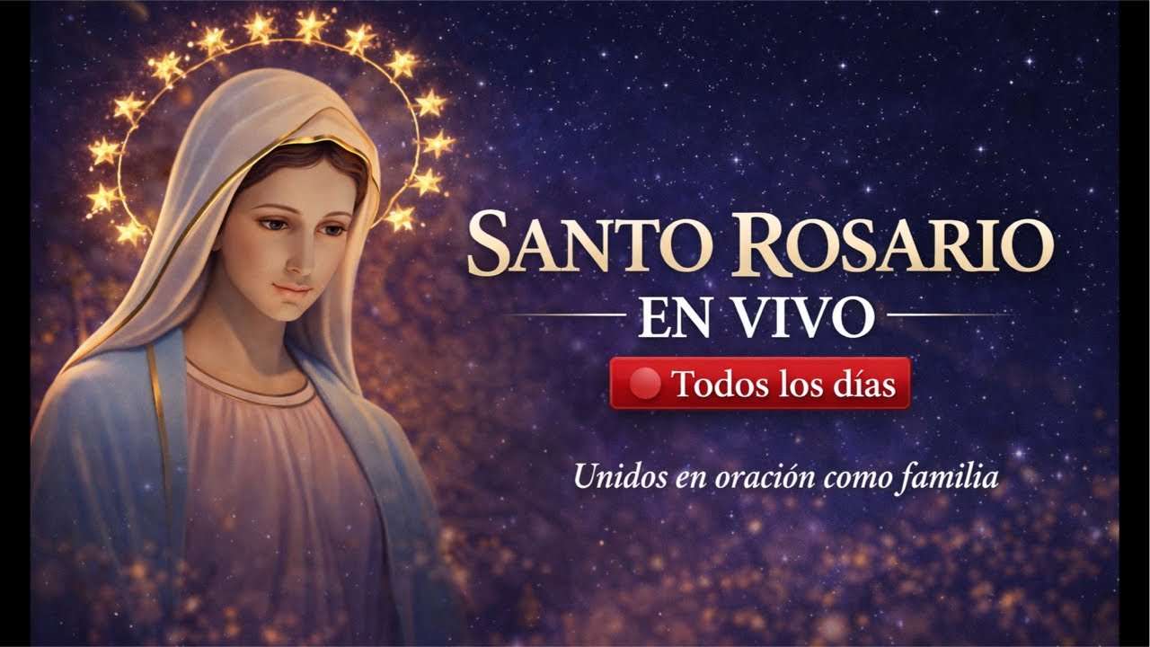 🔴EN VIVO Santo Rosario de Hoy | 24 Enero 2026 | Misterios Gozosos