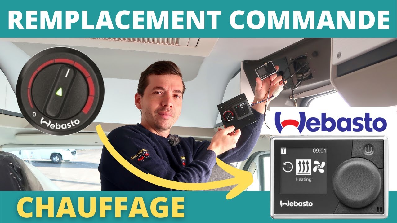 PRÉSENTATION de la COMMANDE CHAUFFAGE MULTICONTROL Webasto et INSTALLATION *Instant Camping-Car*