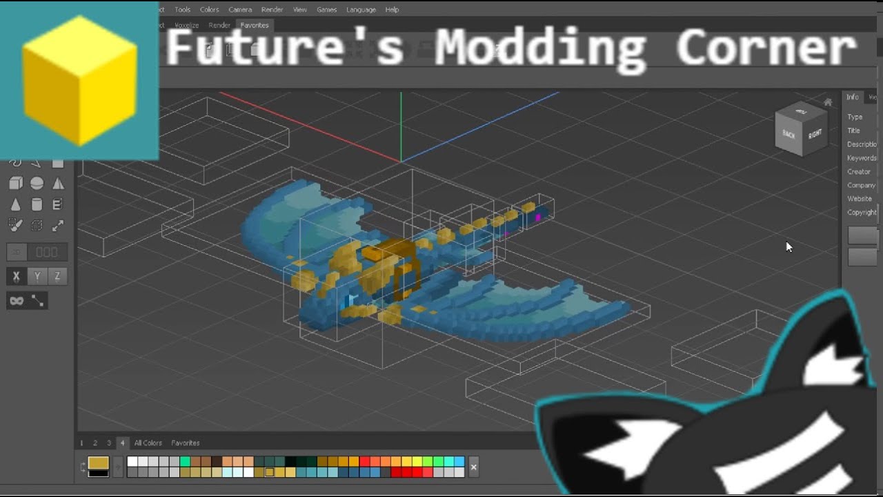 Future's Modding Corner - Scaly Blue, The Dragon (Trove Modding)