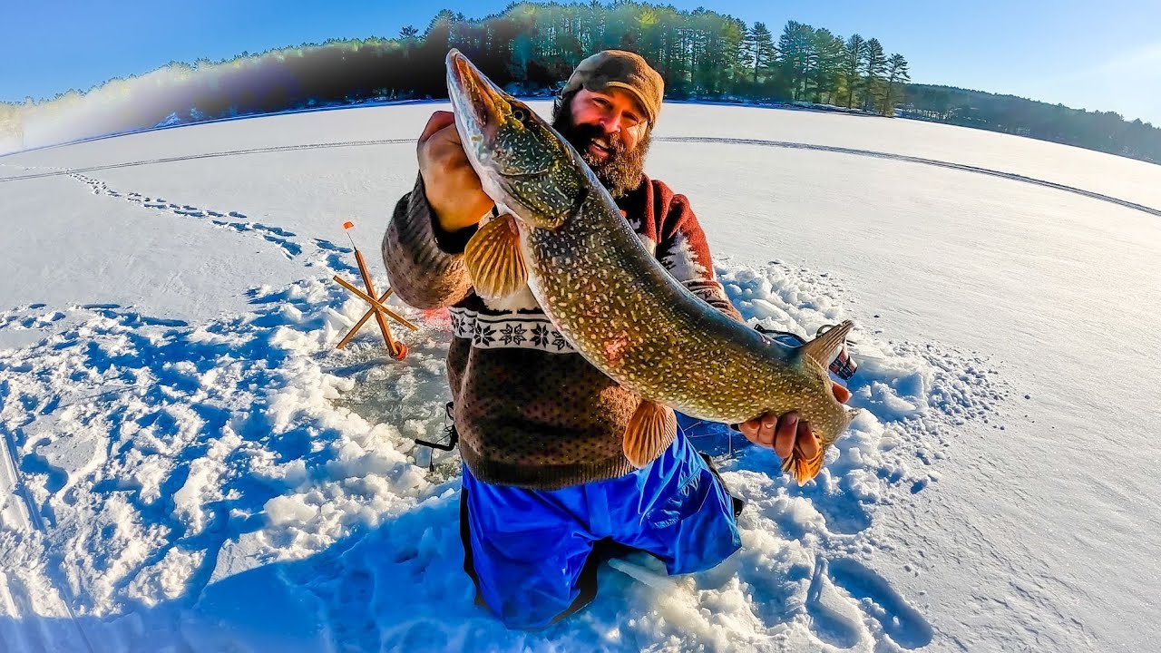 Ice Fishing Camping part 2: 