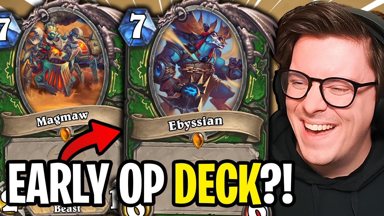 ANYONE CAN WIN With This New BROKEN Dragon Hunter Deck! - Hearthstone