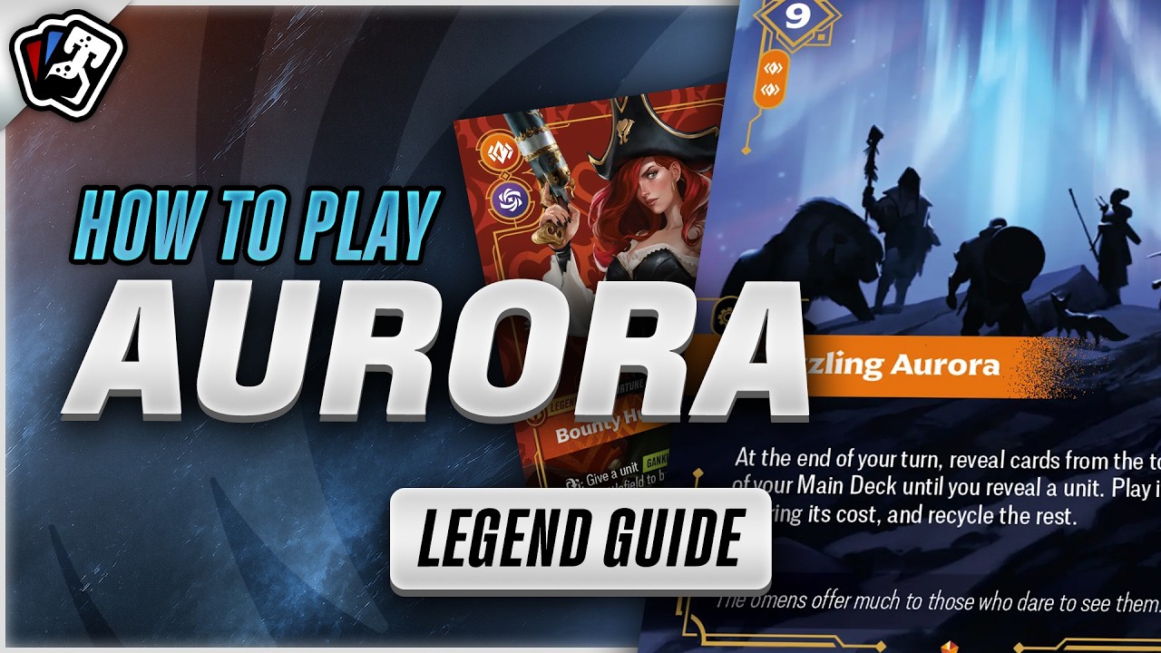 Как играть за Аврору | Руководство и список колоды для колоды Riftbound Legend в Unleashed