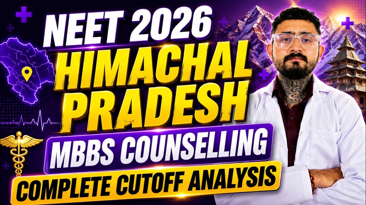 Himachal Pradesh MBBS Counselling 2026 🔥 | Complete Cutoff Analysis