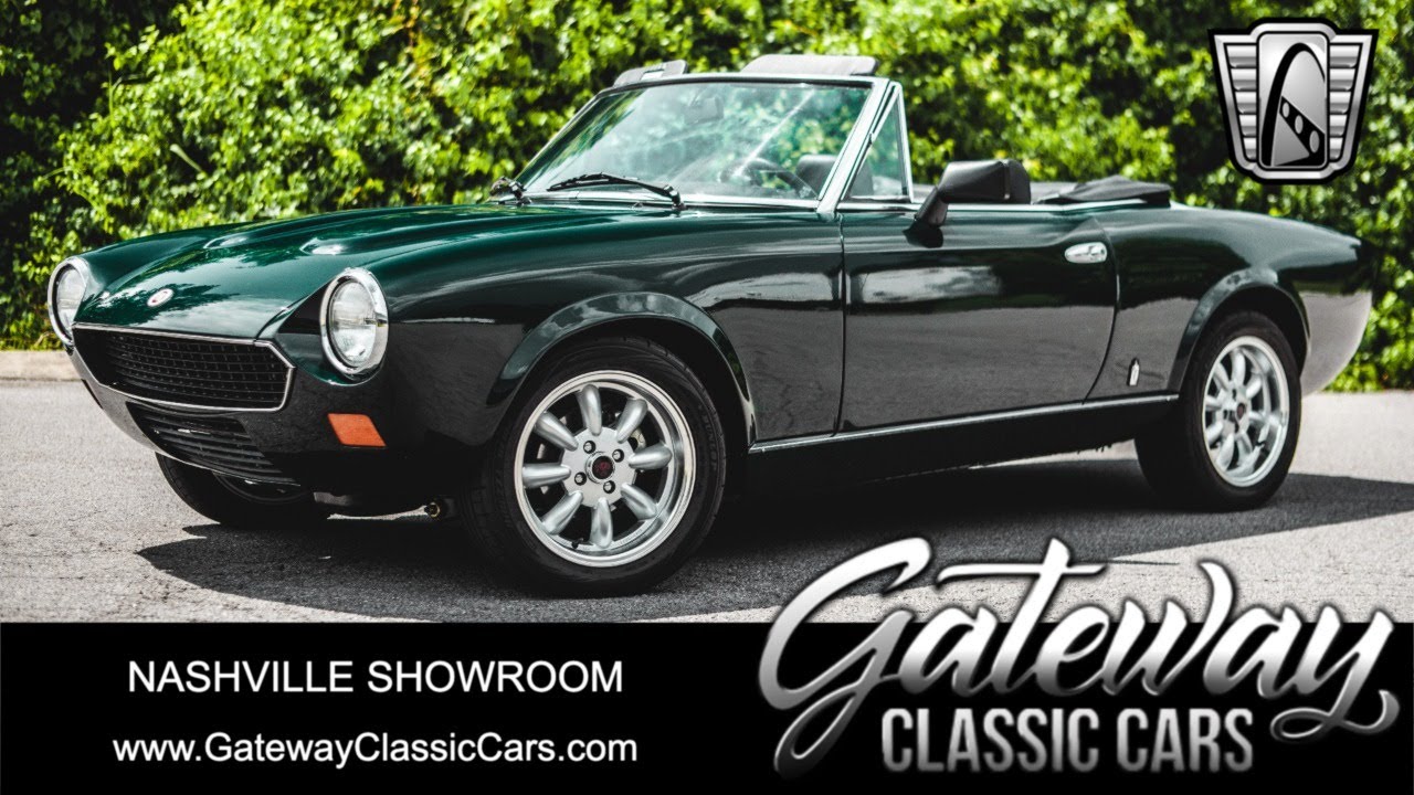 1979 Fiat 124 Spider 2000 Convertible, Gateway Classic Cars - Nashville, 