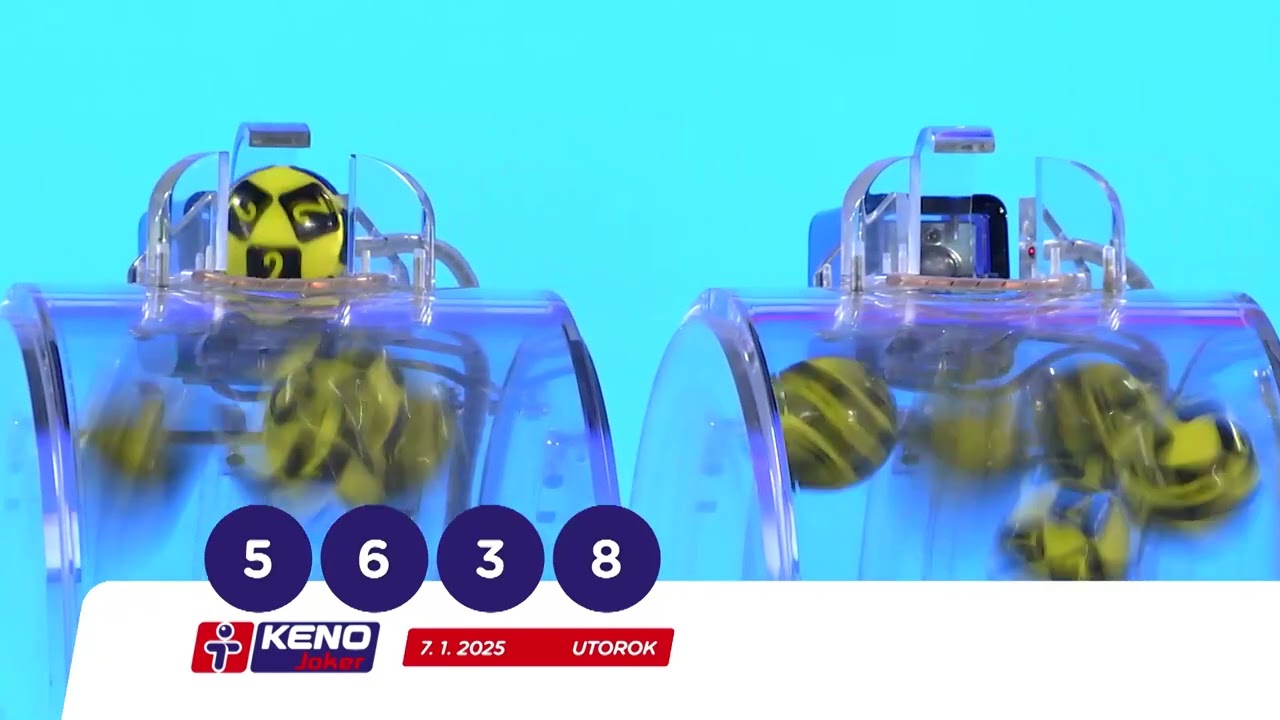 Žrebovanie TIPOS 07. 01. 2025 - EUROMILIÓNY, KENO 10