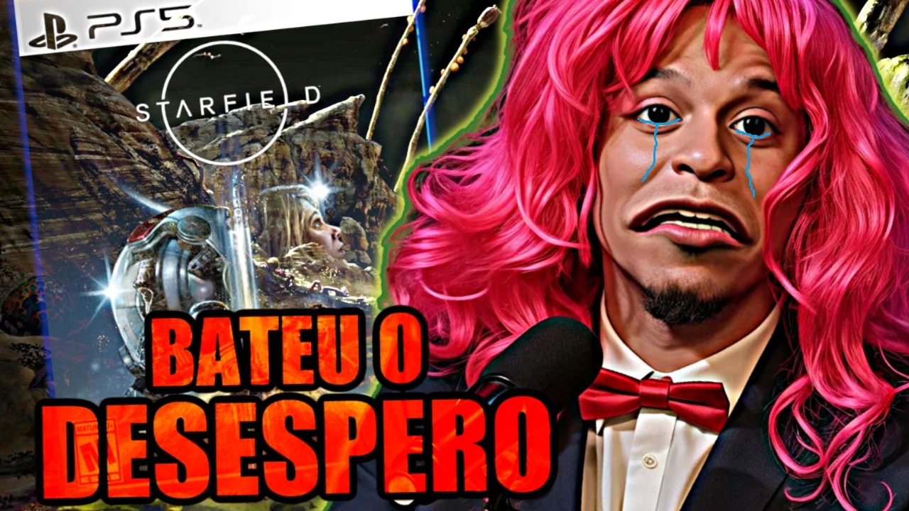 Duffão tenta CONTROLAR O DANO de Starfield no PlayStation 5!