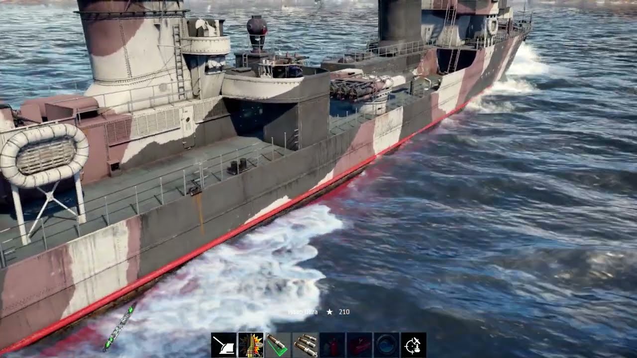 Le Fantasque-class, Le Malin, 1943 - War Thunder