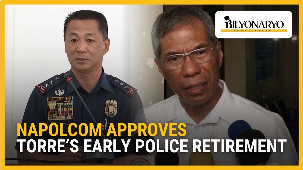 Napolcom approves Torre’s early police retirement | The Daily Dish