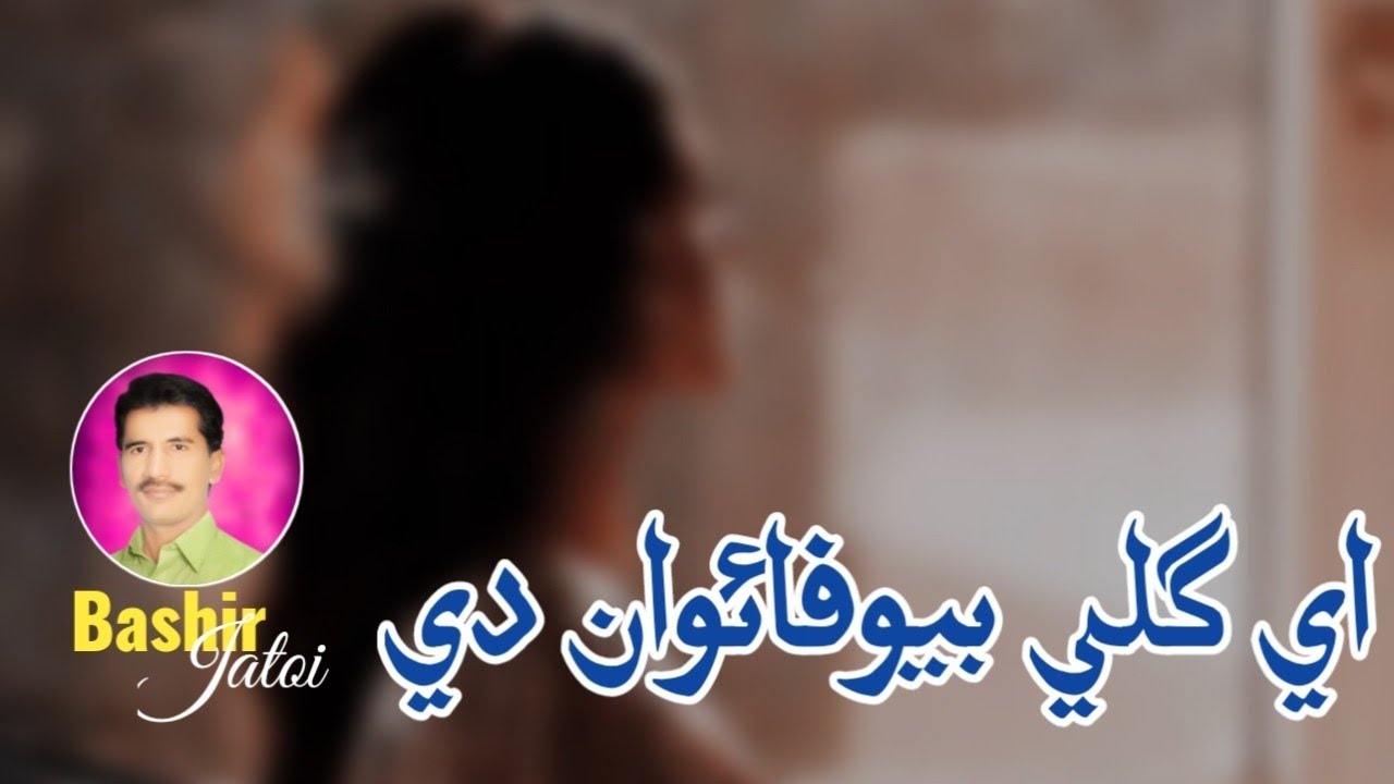 Aey Galli Bewafa Wan Di | Bashir Jatoi New Siraki Songs | Hit Songs 2024