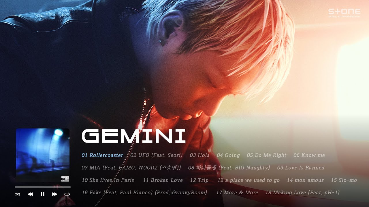 𝐏𝐥𝐚𝐲𝐥𝐢𝐬𝐭 😎 이 시대의 열일꾼! 비주얼도 목소리도 훈훈한 GEMINI 베스트곡 모음｜Stone Music Playlist