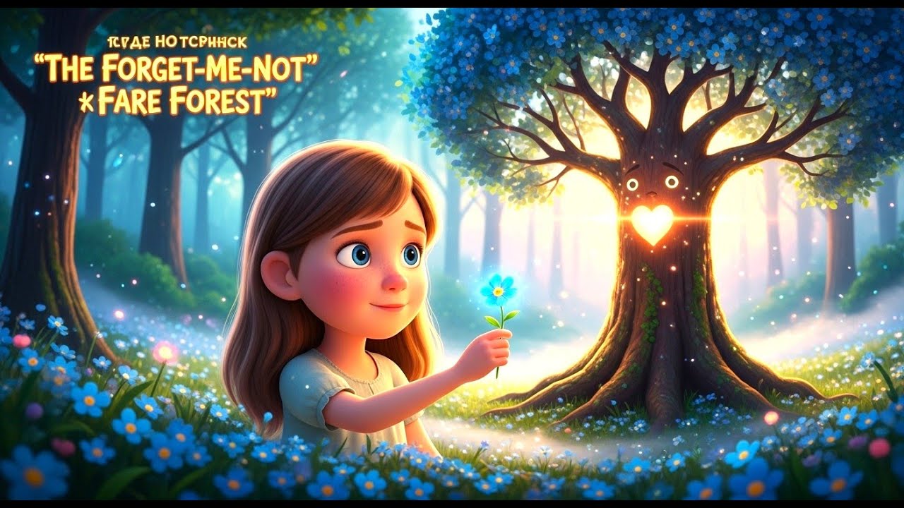The Forget-Me-Not Forest 🌸 | A Heart-Touching Fairy Tale About Love, Loss & Memory