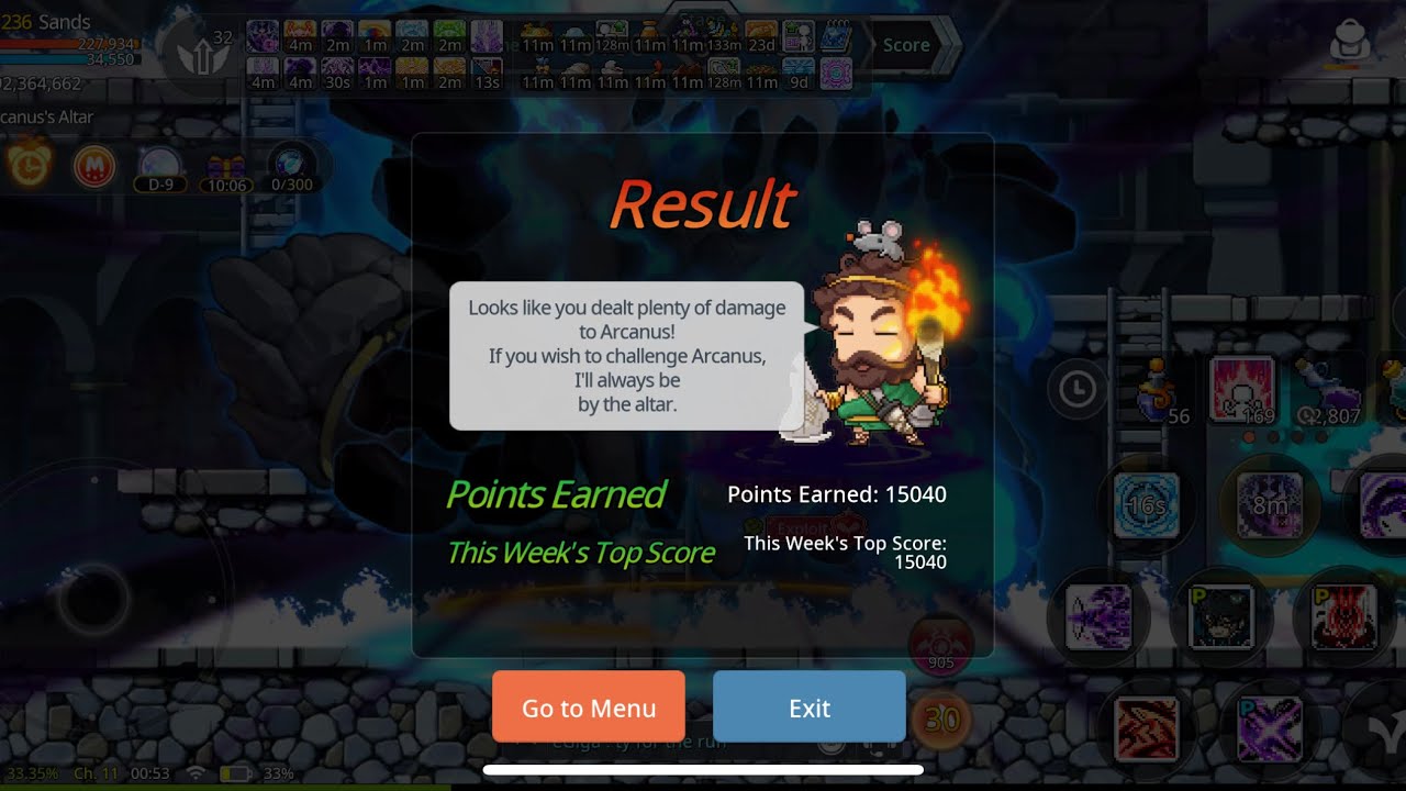 Maplestory M [EU] - Dark Knight New Scores in ML/SC/GB