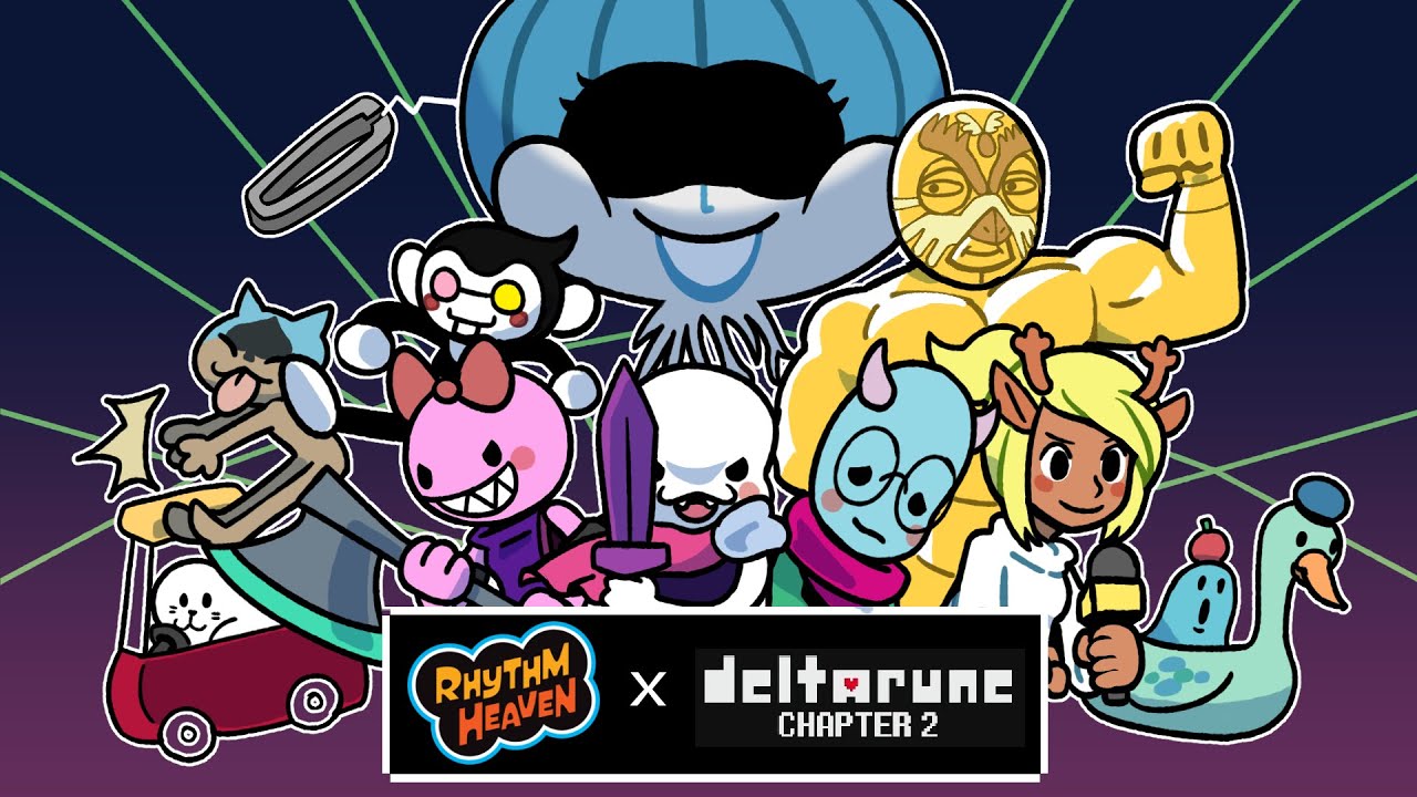 Rhythm Heaven Custom Remix Collab: DELTARUNE Chapter 2 Medley - Electric Boogaloo