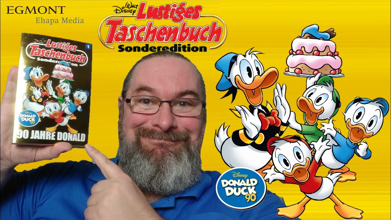 Comicreview DISNEYS LUSTIGES TASCHENBUCH - SONDEREDITION 1: 90 JAHRE DONALD von Egmont/Ehapa