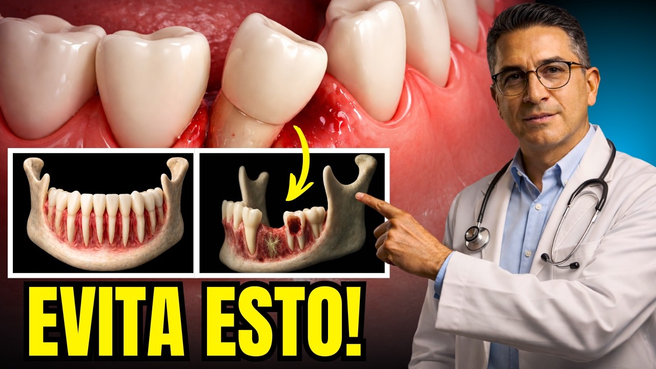 5 Alimentos que EVITAN que tus Dientes se AFLOJEN y se CAIGAN después de los 50