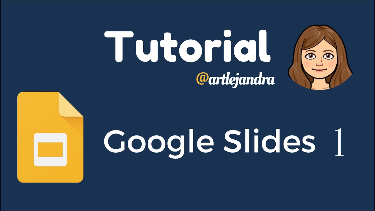 TUTORIAL GOOGLE SLIDES 1 para crear presentaciones