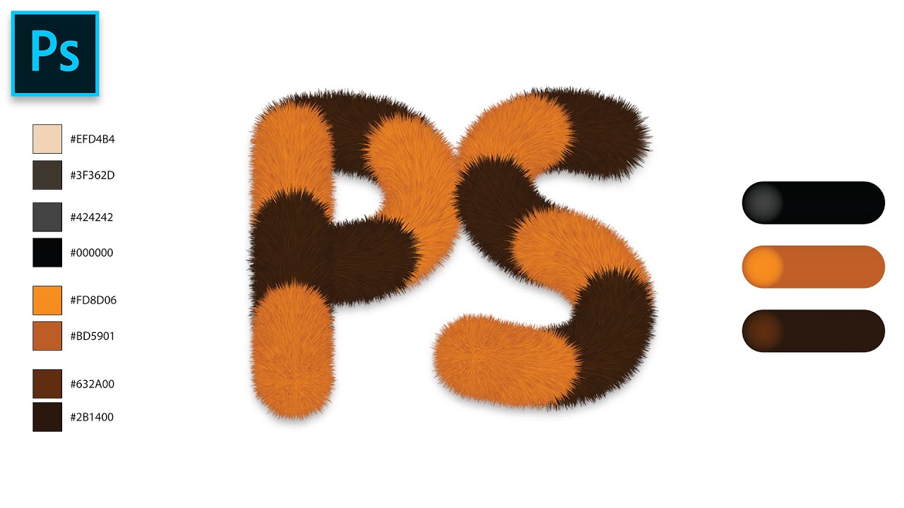 Create Realistic Fur Effects in Adobe Illustrator #illustratortutorial #adobe
