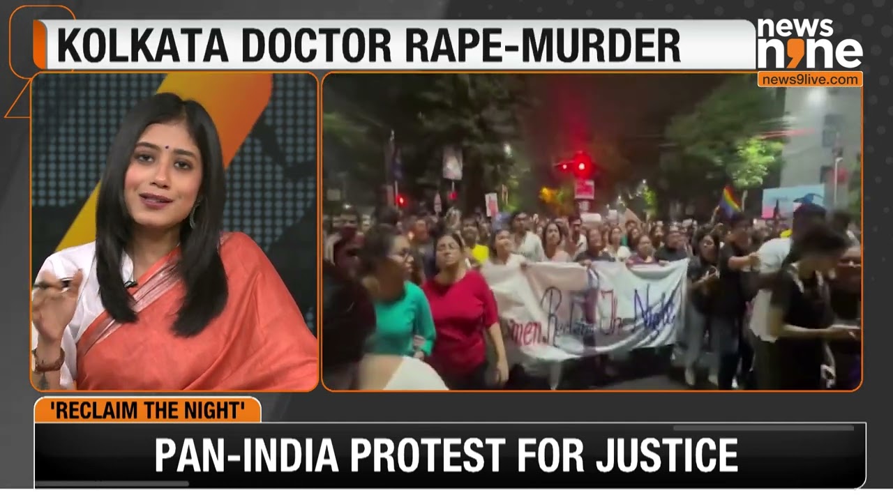 Chaos in Kolkata: Miscreants Sabotage 'Reclaim the Night' Movement at R G Kar Medical College