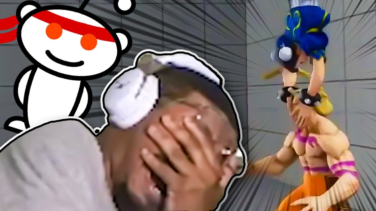 REACTING TO THE FUNNIEST STREET FIGHTER CLIPS ON REDDIT