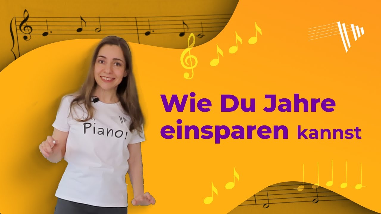 Wie Du Jahre einsparen kannst ! | #klavierunterricht mit Hobby-Piano