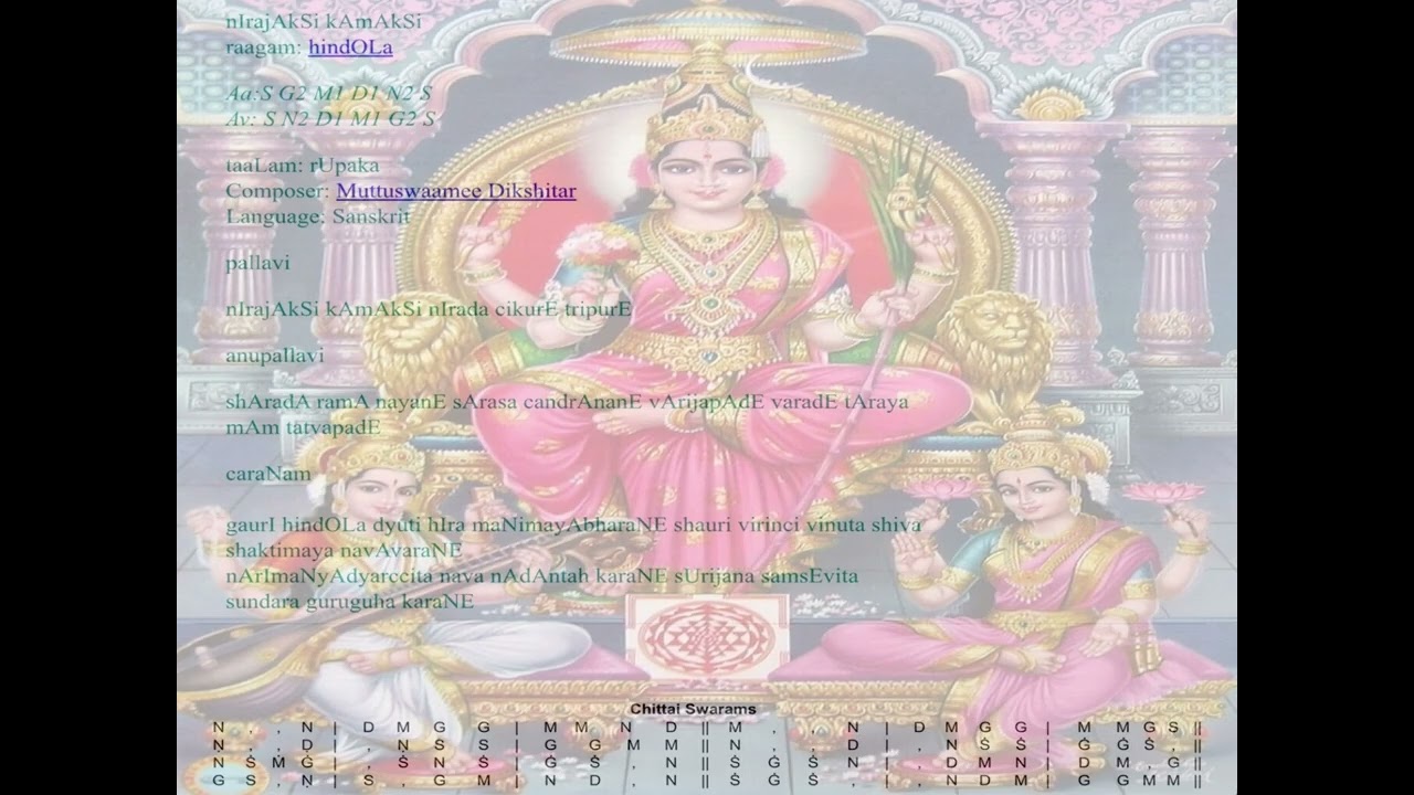 Neerajakshi Kamakshi Hindolam