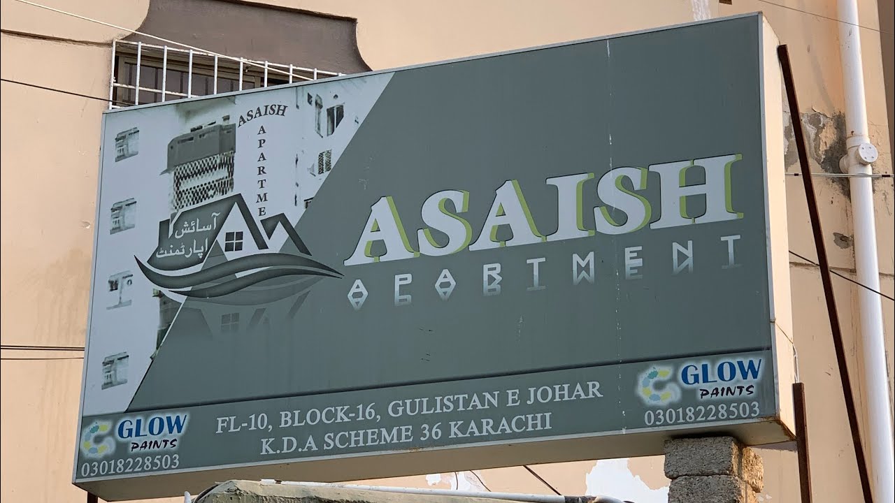 Park Facing 3 Bed DD at Asaish Apartment near Continental Bakery | With Roof & 3 Terraces