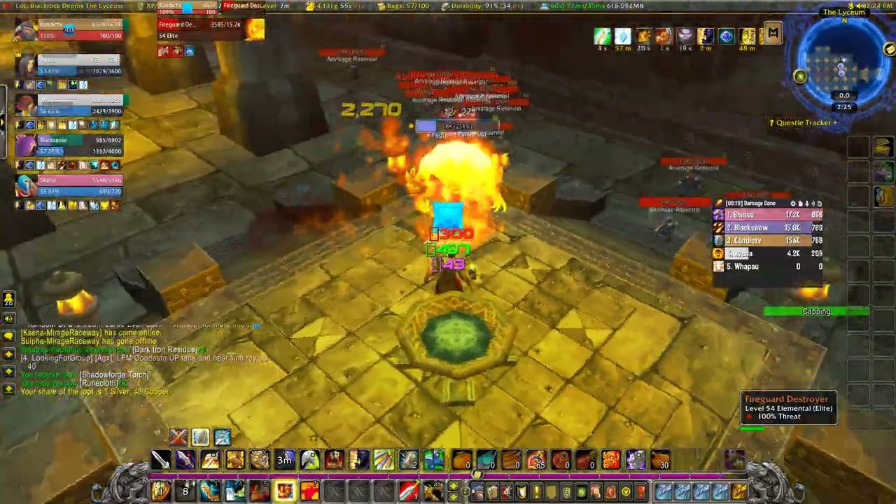MOP - Level 55-56 - Tanking Blackrock Depths