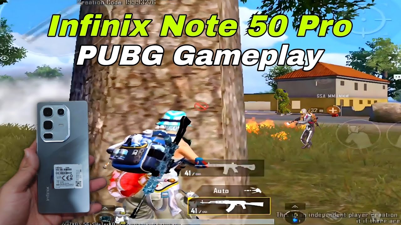 Infinix Note 50 Pro Plus PUBG Test 💥 144Hz FPS Test Gyro Review Infinix Gaming Performance?