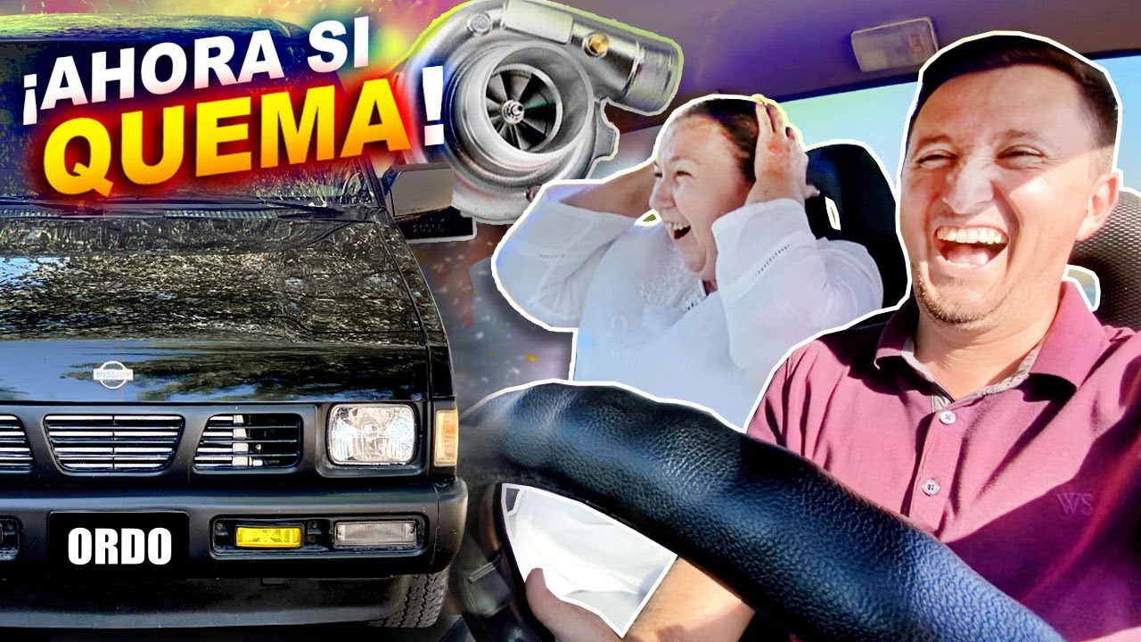 Mis PAP&Aacute;S REACCIONAN al TURBO de LA CHANATA | D21 PICKUP Mini Truck | OrdoTunes