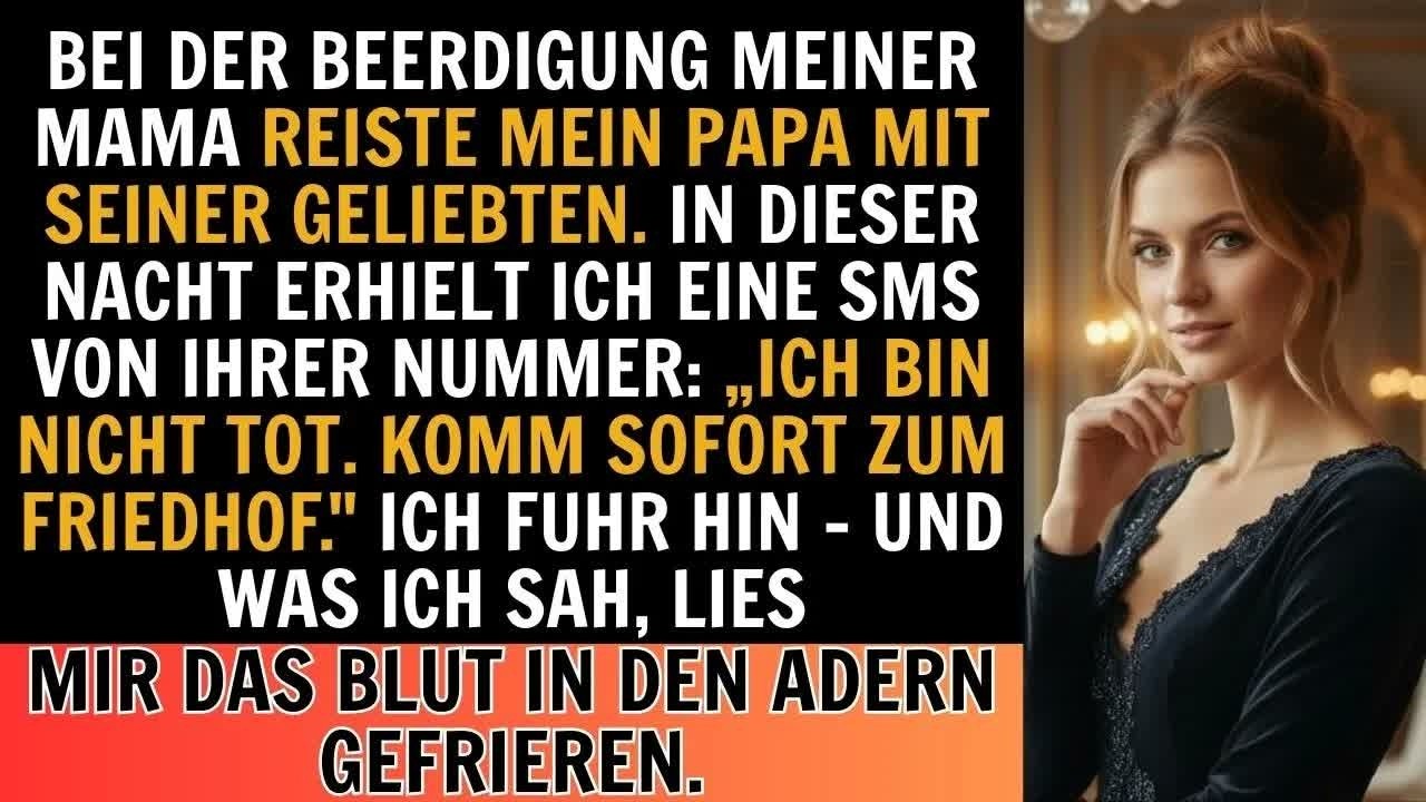 Bei der Beerdigung meiner Mutter war mein Vater mit seiner Geliebten – doch was in jener Nacht…