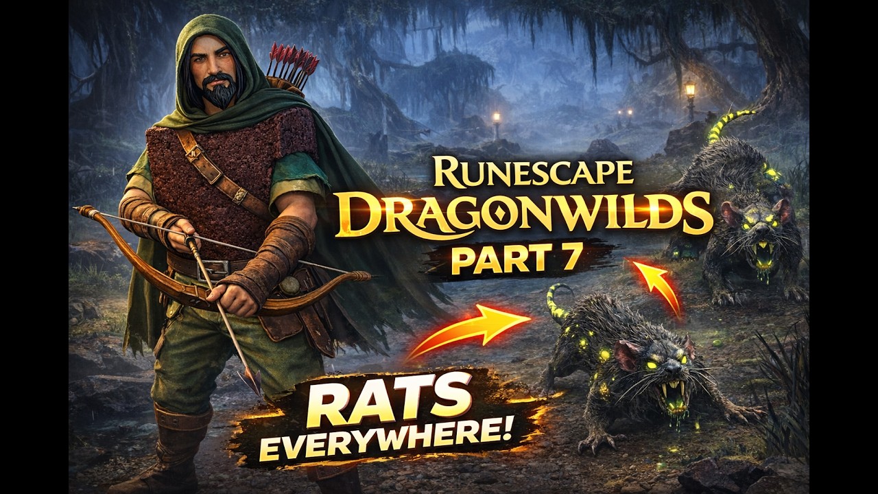 RuneScape Dragonwilds Part 7 | Conquering the Swamps & Defeating the Rat King