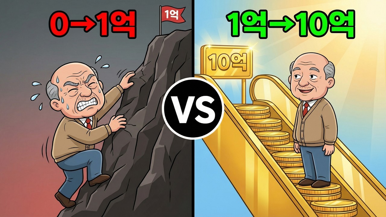 1억이 있으면 10억의 3분의 1을 온 겁니다. 이유를 알면 소름 돋습니다