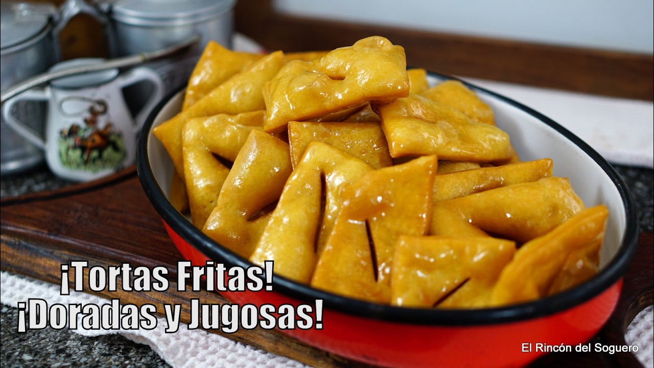 “Receta Fácil de Tortas Fritas en Almíbar: ¡Irresistibles!”