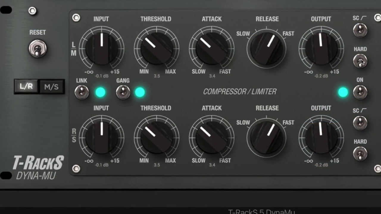 T-RackS Dyna-Mu Compressor/Limiter In-Depth
