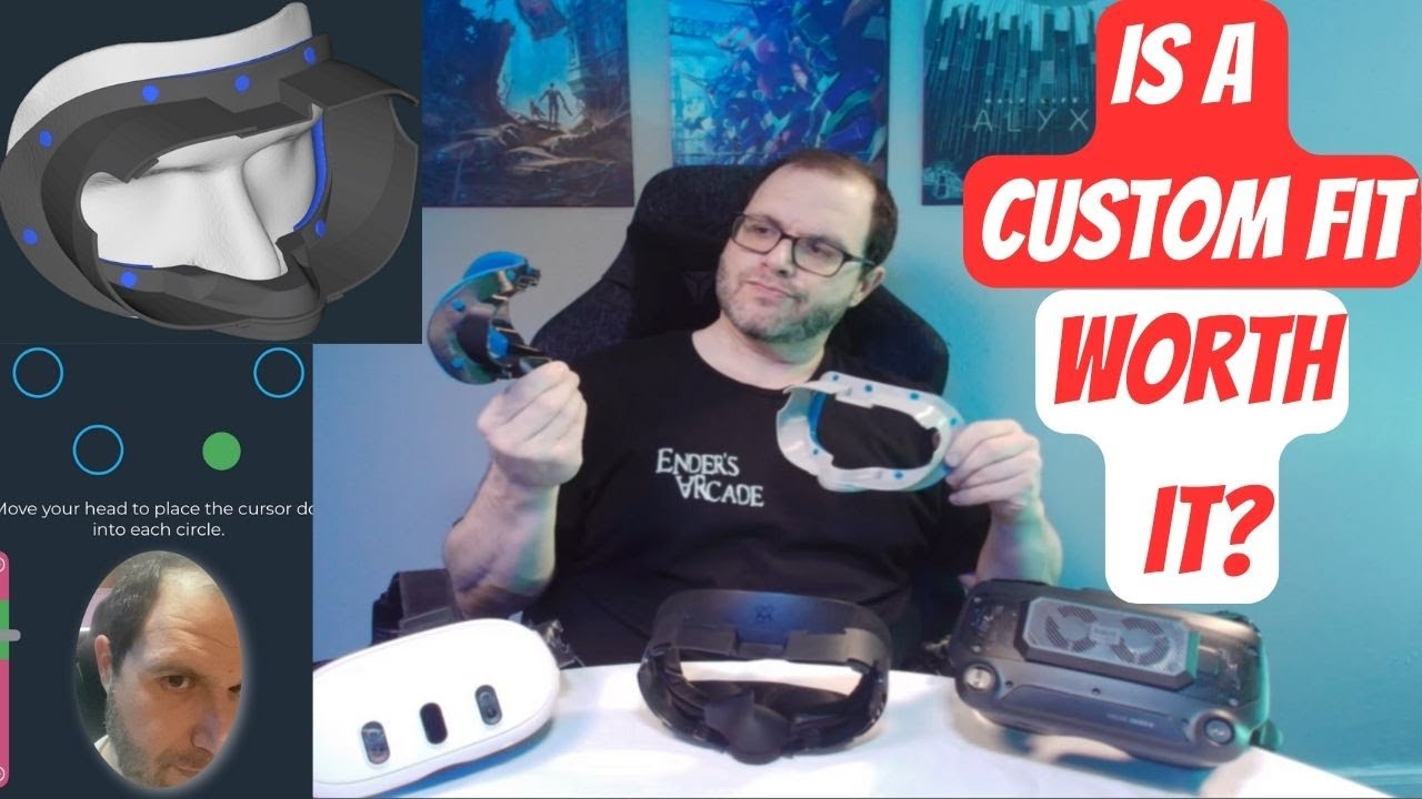 Review of Custom Fit Facial Interface for Quest 3 and Index from Oblik