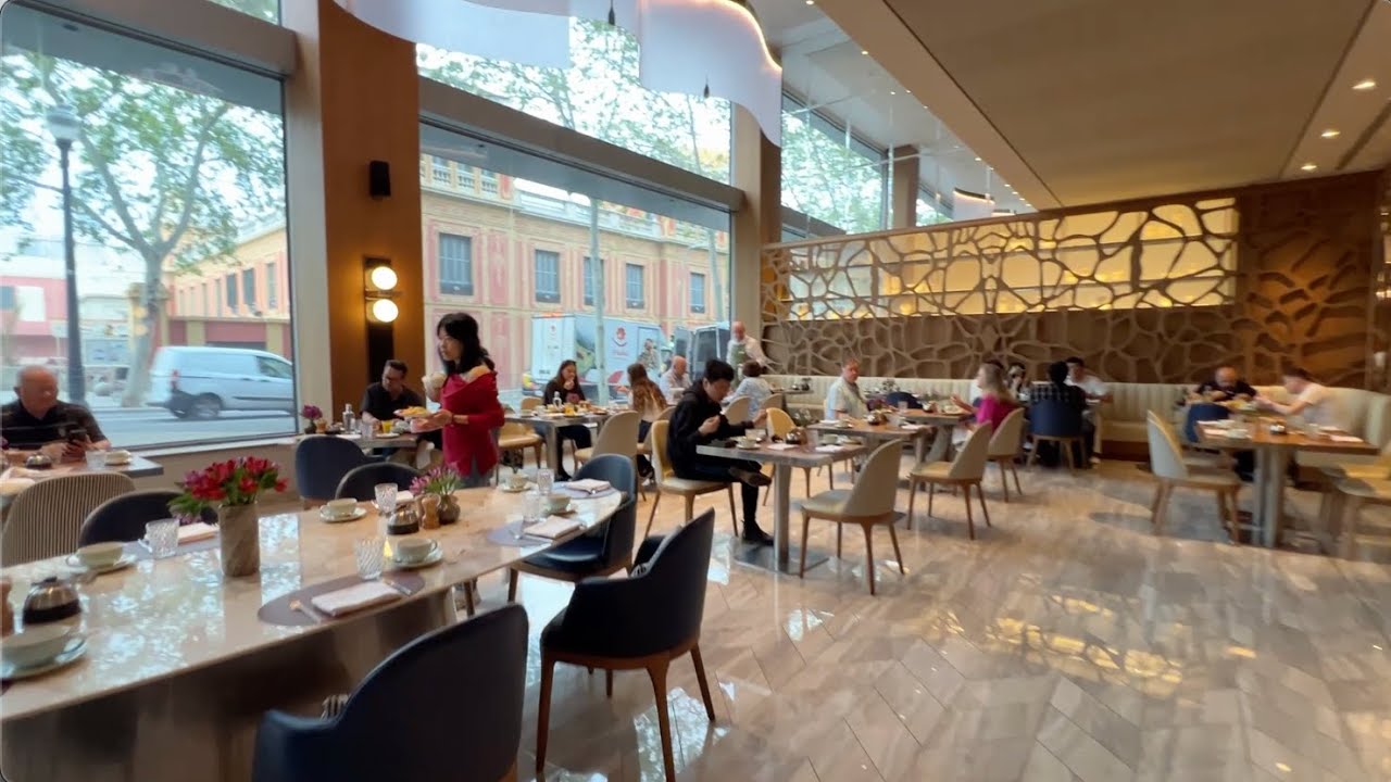 Breakfast Buffet at the InterContinental Hotel, Barcelona