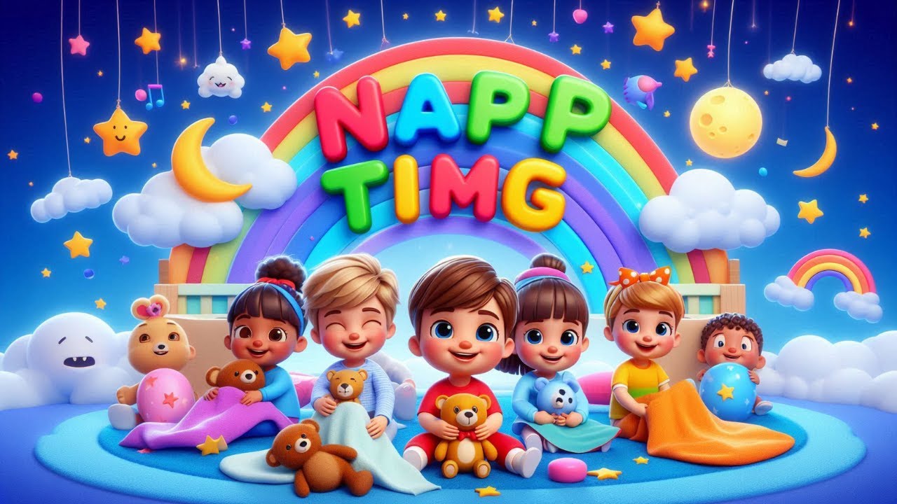 Nap Time Song for Daycare | Relaxing Kids Routine Music & Lullaby Song