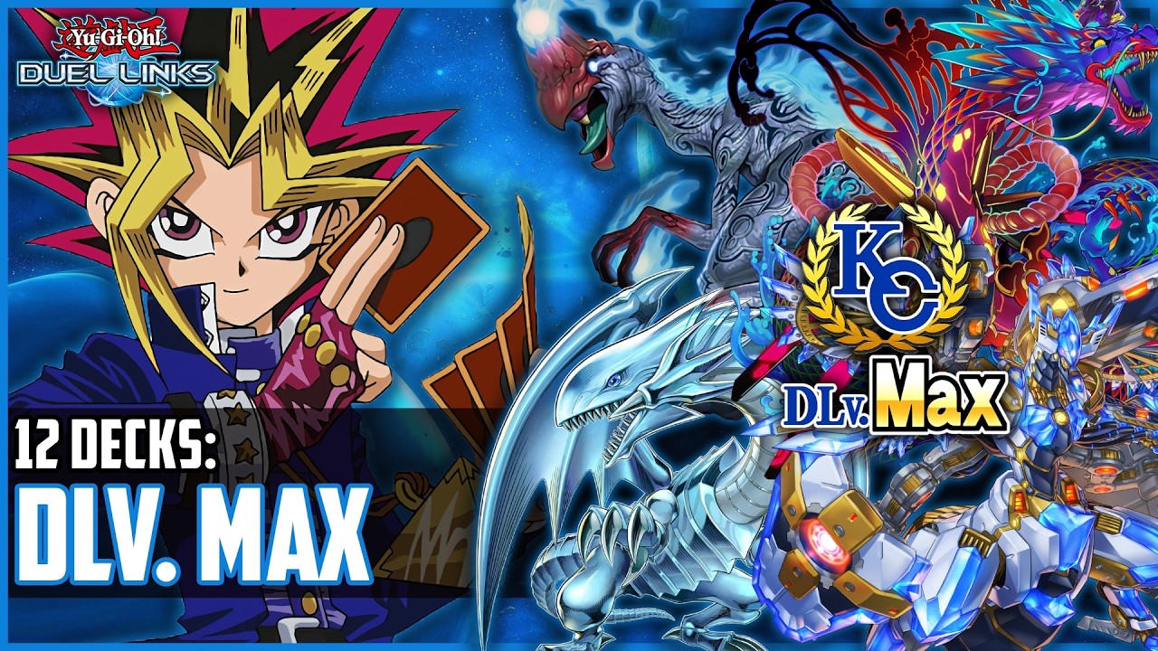 12 DECKS QUE PEGARAM DLV. MAX NA COPA KC! [DUEL LINKS]