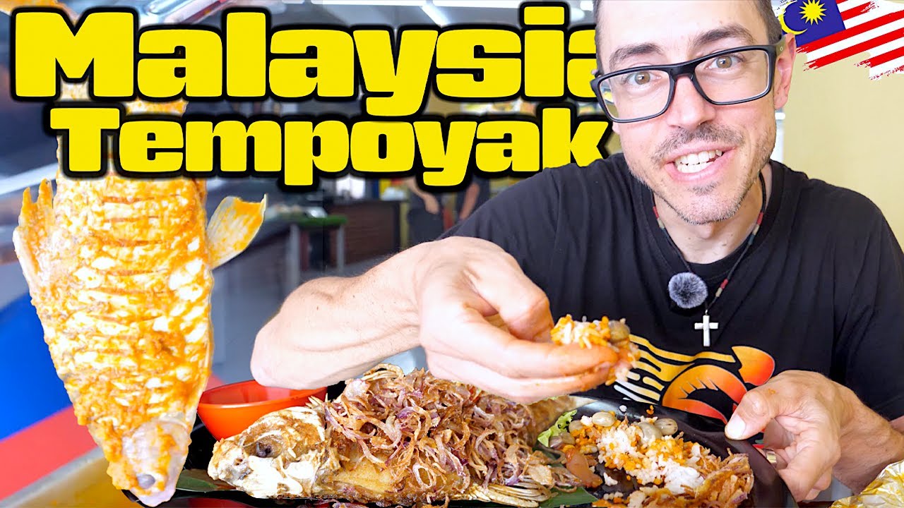 Malaysia’s CRAZIEST Food “Tempoyak” Fish Feast (Funkiest Meal On Earth!!)