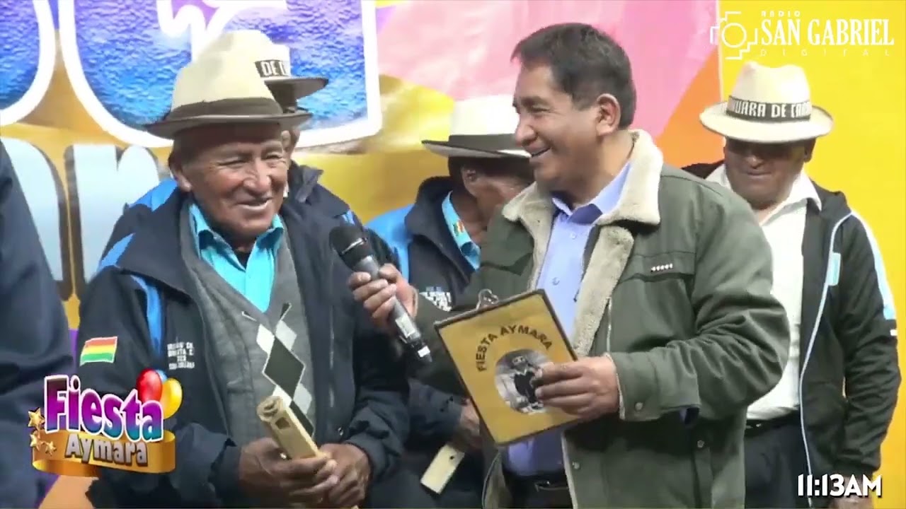 CONJUNTO TARQUEADA DE CURAHUARA DE CARANGAS DE ORURO EN EL PROGRAMA DE FIESTA AYMARA
